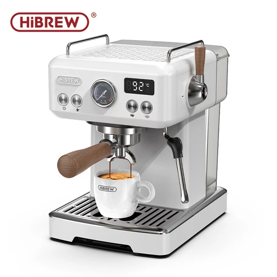HiBREW H10 Plus 58mm, kijelzős, karos kávéfőző (prémium változat) 