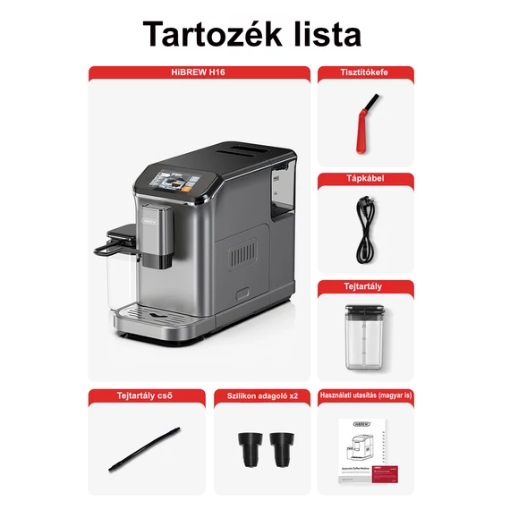 HiBREW H16 Automata Kávéfőző 