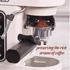 HiBREW H14 Barista Duo karos, mini kávéfőző beépített darálóval 